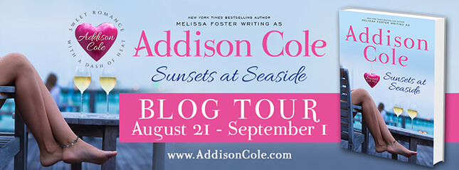 Sunsets at Seaside by Addison Cole - Exclusive Excerpt